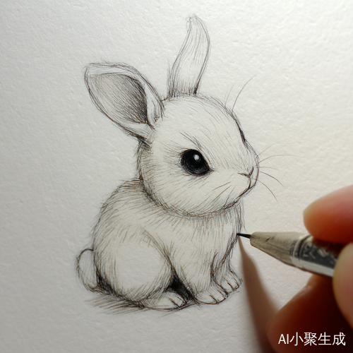 温柔可爱聪明灵活的小白兔
