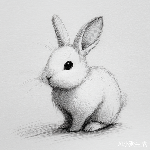 温柔可爱聪明灵活的小白兔
