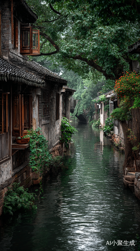 江南水乡的摄影艺术展现