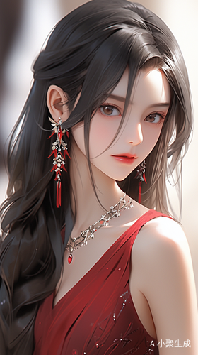 女高中生,典雅,栩栩如生,高贵典雅,上身,黑色长发,风格油画,五官栩栩如生,灯光优美,极其美丽的面部细节和精致的眼神,五官清晰,32K