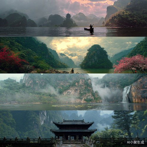 帮我生成淮安的宣传片,有山有水和历史等