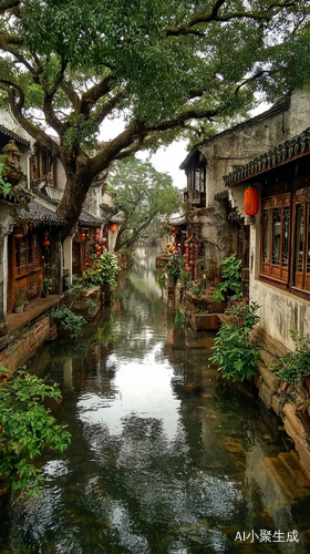 摄影图,江南水乡