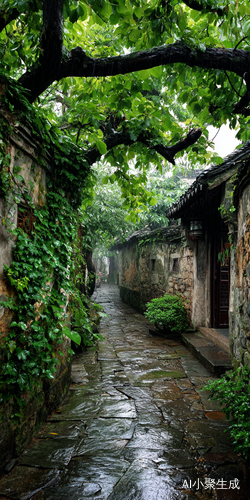 江南小巷的历史韵味与自然美景