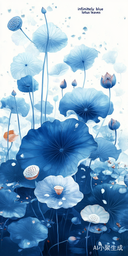 小暑时节荷花池早安图展示