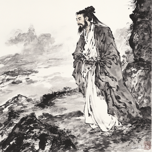 画面中，一位男子脚踏厚实的黄土，他微微仰头，目光坚定又带着几分愤懑，直直地望向苍天。他并非仙风道骨的神祇，也不是超凡脱俗的仙人，只是芸芸众生里为生活奔波的普通人。他身着朴素的衣衫，上面沾染着岁月与劳作留下的痕迹。手中或许还握着简单的工具，那是他谋生的依仗。他不过是为了那可怜巴巴的二两碎银，却仿佛在渡劫一般，历经了数十年的艰辛。每一道皱纹里都藏着生活的酸甜苦辣，每一滴汗水都见证着他的坚韧与无奈。