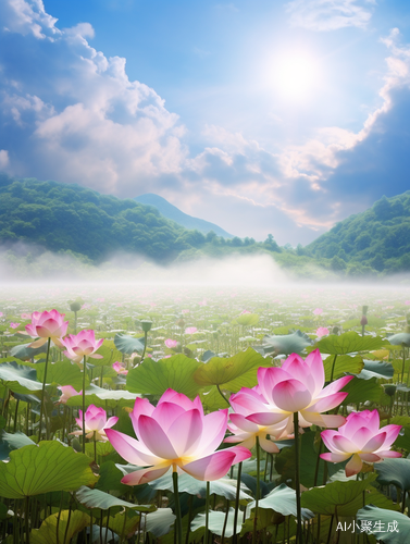 人间仙境中的春天奇景