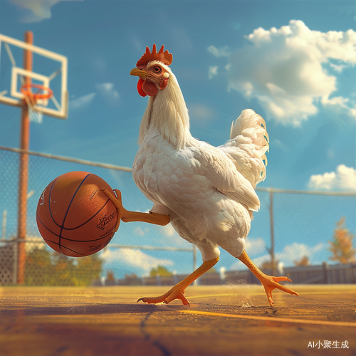 鸡打篮球