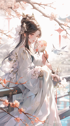 Twelve Flower Gods: Mrs. Zhen and the White Noble Daffodils