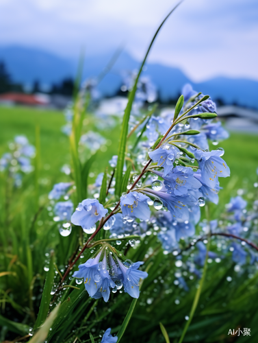 细雨绵绵，春意寒