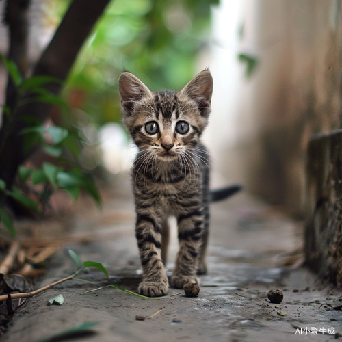 自由小猫与流浪猫