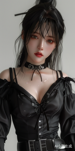 美女全身黑丝