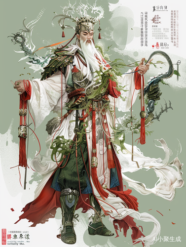东方神话：土正·后土 《帝王世纪》国风概念设计