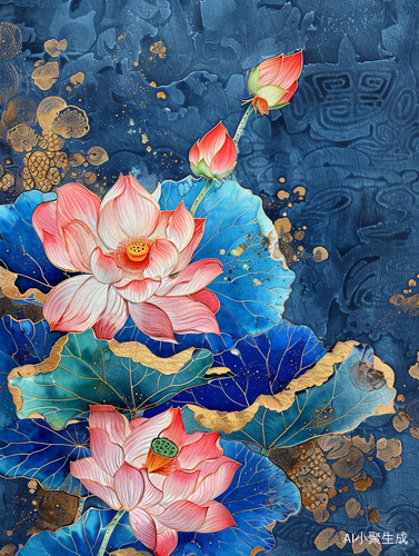 花开富贵与ai剪纸·古建筑的艺术交融