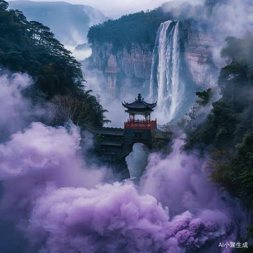 飞流直下三千尺，疑是银河落九天
