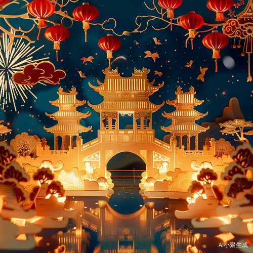 剪纸艺术的奇幻之旅