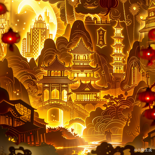 剪纸艺术的奇幻之旅