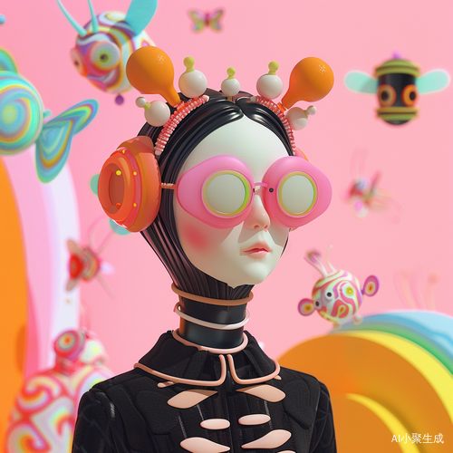 An Animation of Multiple Dopamine Whimsical Styles