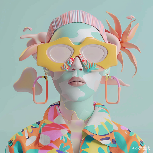 An Animation of Multiple Dopamine Whimsical Styles