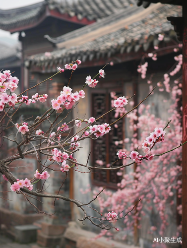 桃花与江南：中式美学下的特色建筑