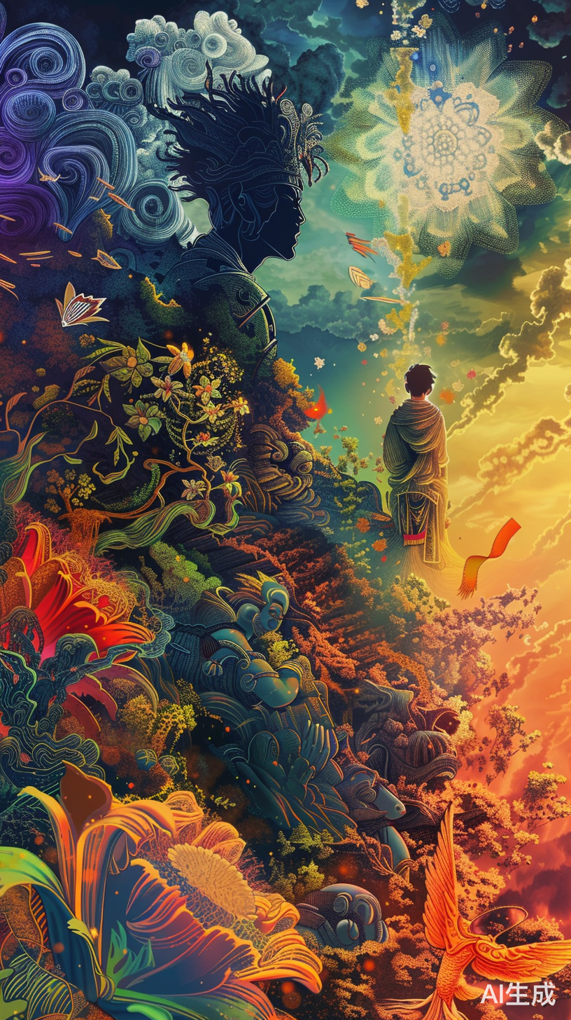 生机盎然的原神世界