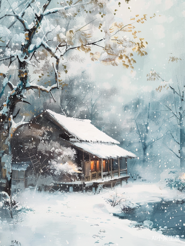 雪里温柔，水边明秀，骨重神寒天庙器