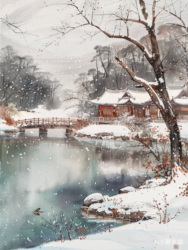 雪里温柔，水边明秀，骨重神寒天庙器
