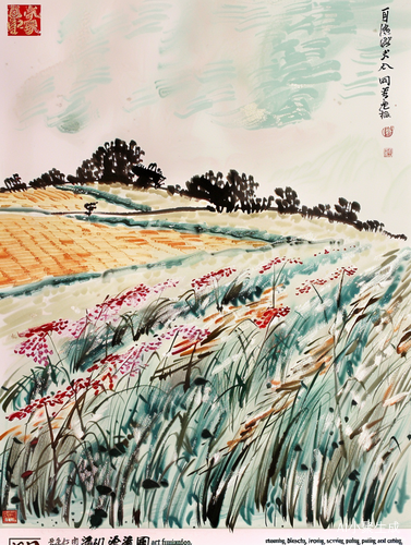 麦秆画，非遗文化与山水艺术的碰撞