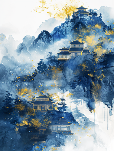 中国国风艺术壁纸创作与改良探索