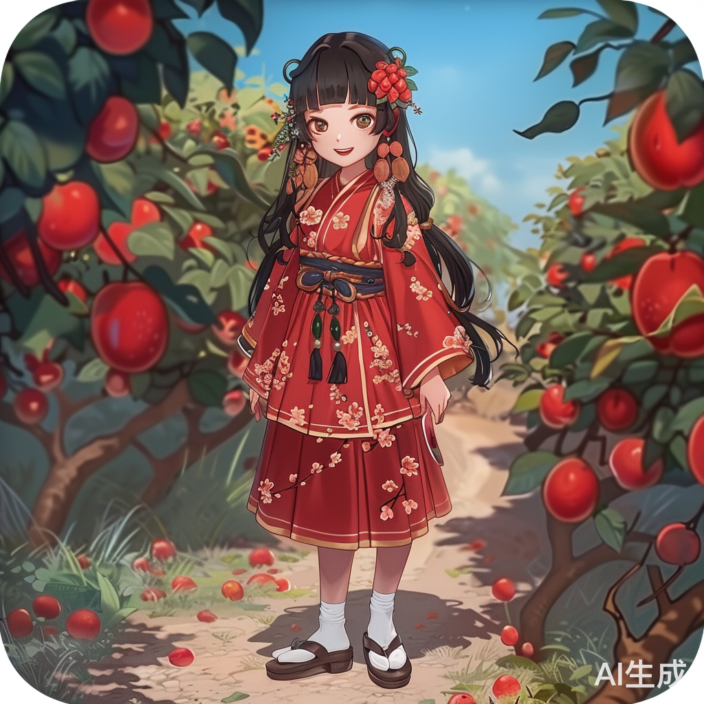 年轻可爱的荔枝仙子