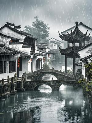 江南烟雨