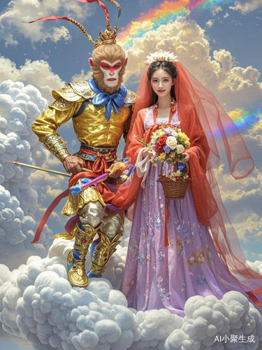 齐天大圣孙悟空迎娶紫霞仙子