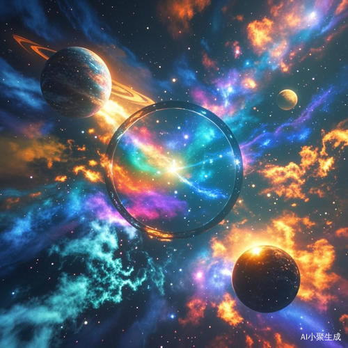量子点全景星际漫游的灵动宇宙探索