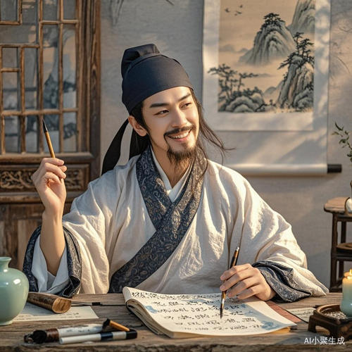 李白醉酒创作诗篇的奇妙瞬间