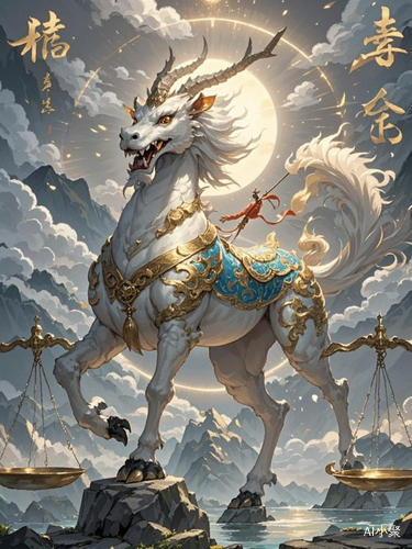 Kirin the Righteous Beast Embodying Justice and Virtue