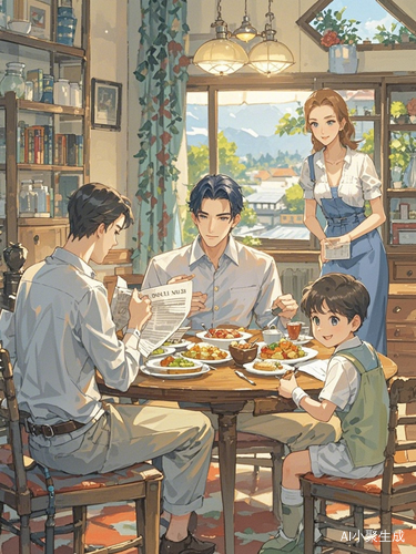 描绘和谐幸福的小康家庭生活