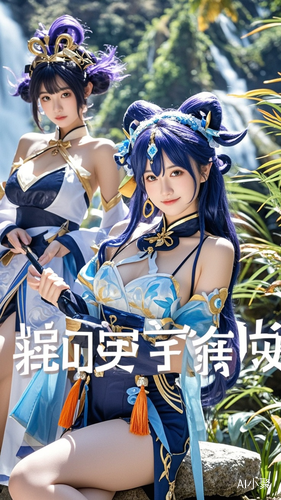 哔哩哔哩上的珊瑚宫心海cosplay大合集：在哔哩哔哩上，还有视频“盘点原神珊瑚宫心海cosplay大合集”[^5^]，提供了多个珊瑚宫心海角色的cosplay作品，可能包含了您感兴趣的国风性感风格。