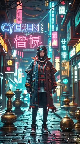 《赛博朋克：霓虹中国》（CyberNeon）：这是一个由中国3D场景艺术家张君亮独立完成的游戏场景设计作品，展现了中国风的赛博朋克世界，获得了2019年The Rookies全球CG大赛的五大荣誉[^1^]。