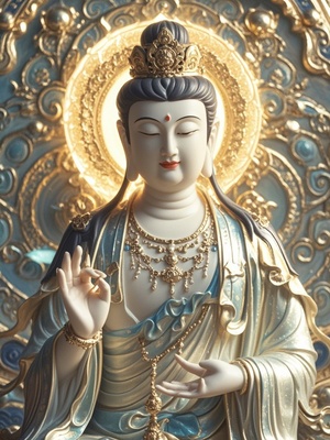 生肖马的保护神大势至菩萨