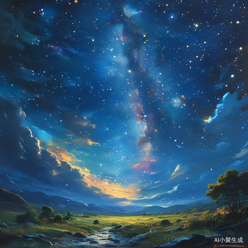 浩瀚宇宙与璀璨星辰的奇妙交融