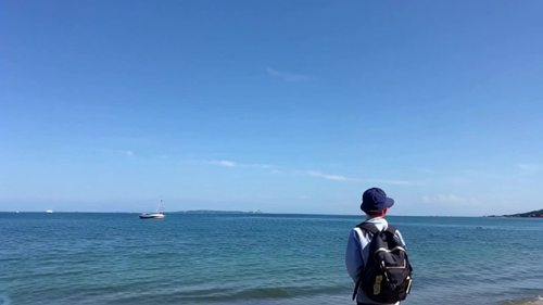 大海，男生，海鸥