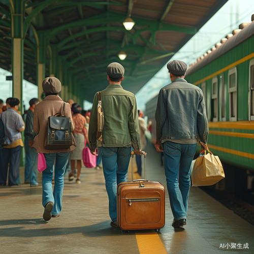 怀旧影像中的火车站告别场景与80后追梦旅程