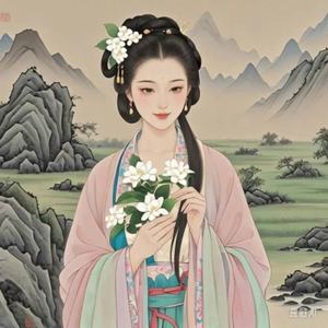 姑娘在图片中翩翩起舞的希望