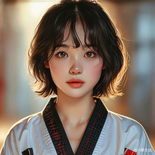 温婉少女展现温柔美感与坚毅气质