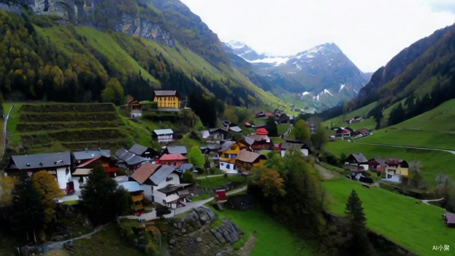 美丽的小山村