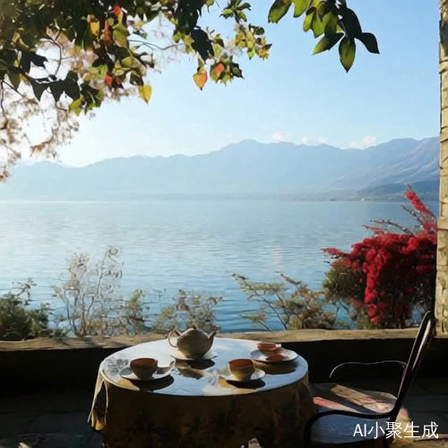 享受秋日午后的宁静与悠闲