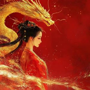 金蛇与美女的奇妙互动