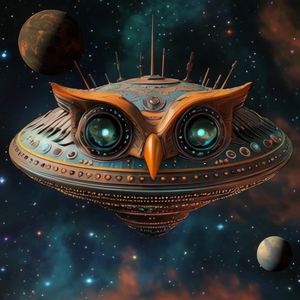 UFO飞碟快速旋转的神秘现象