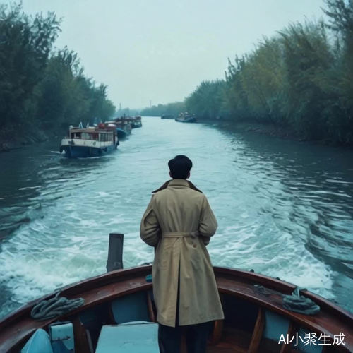 湘江船头乘风破浪笑看人生