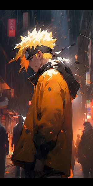 naruto,anime,wallpaper,,naruto,wallpaper,,in,the,style,of,cyberpunk,dystopia,,light,yellow,and,dark,orange,,realistic,oil,paintings,,associated,press,photo,,zigzags,,cartoon,mis-en-scene,,gadgetpunk