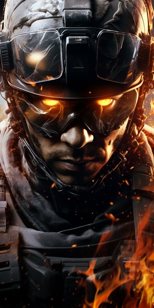 (highres:1.2,ultra-detailed,realistic,photorealistic:1.37),close,up,of,call,of,duty,game,ghost,wallpaper,warrior's,determined,face,bright,intense,eyes,sharp,focus,smoke,and,fire,effects,bullet,shells,scattered,on,the,ground,grim,expression,on,his,face,detailed,camouflage,uniform,fierce,battle,scene,violent,explosions,bokeh,reloading,his,weapon,headset,on,his,head,night,vision,goggles,professional,gaming,setup,studio,lighting,dark,and,intense,color,palette,action-packed,scene